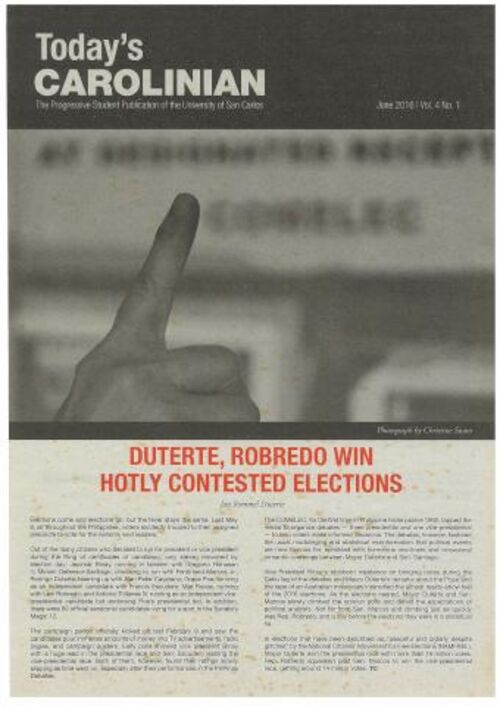 Duterte, Robredo Win Hotly Contested Elections